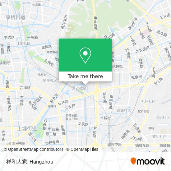 祥和人家 map