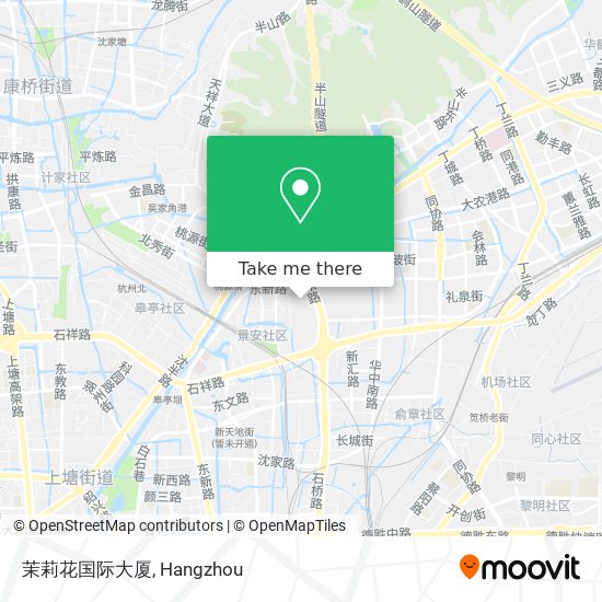 茉莉花国际大厦 map