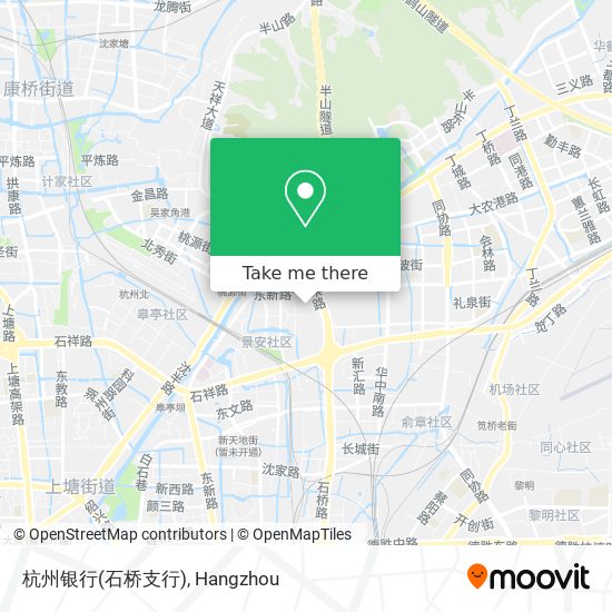 杭州银行(石桥支行) map