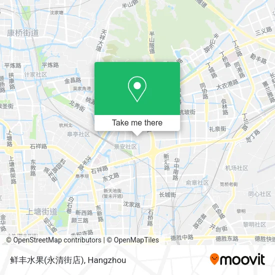 鲜丰水果(永清街店) map