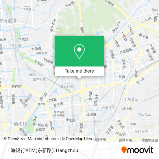 上海银行ATM(东新路) map