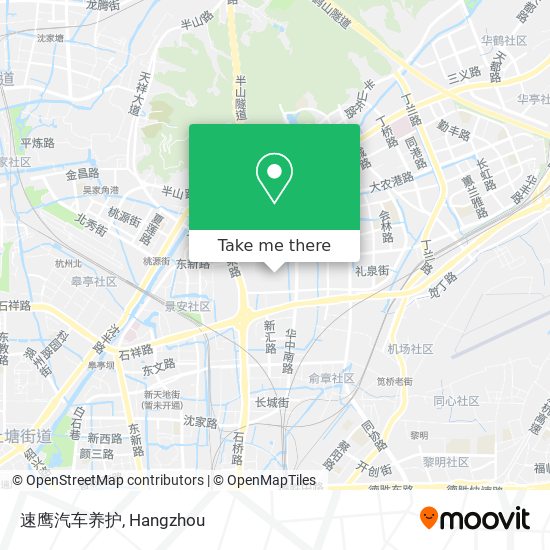 速鹰汽车养护 map