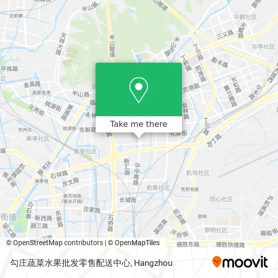 勾庄蔬菜水果批发零售配送中心 map