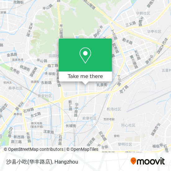 沙县小吃(华丰路店) map
