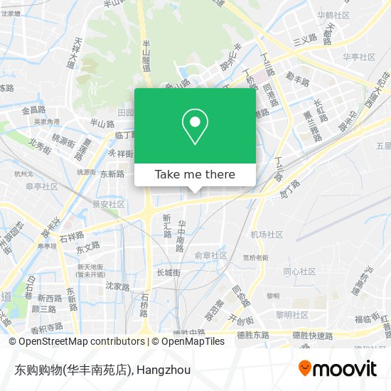 东购购物(华丰南苑店) map