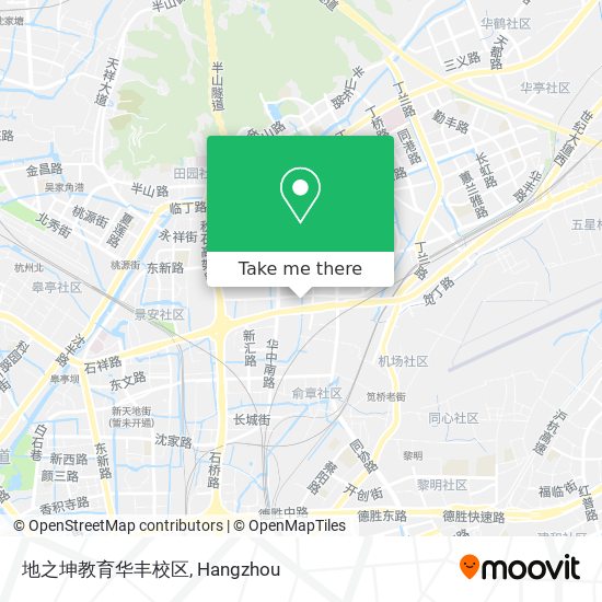 地之坤教育华丰校区 map