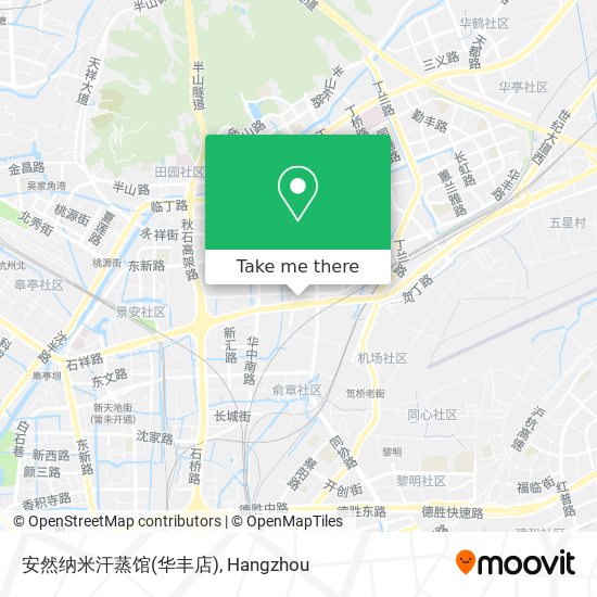 安然纳米汗蒸馆(华丰店) map