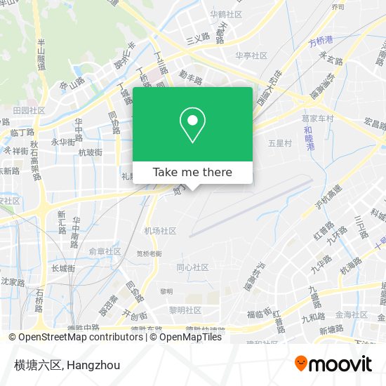 横塘六区 map