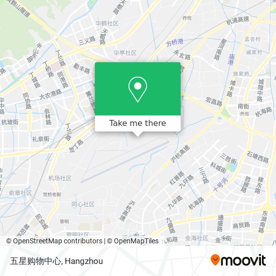 五星购物中心 map