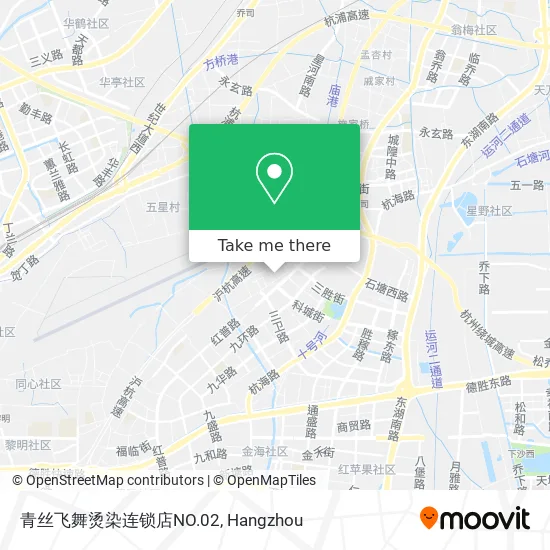 青丝飞舞烫染连锁店NO.02 map