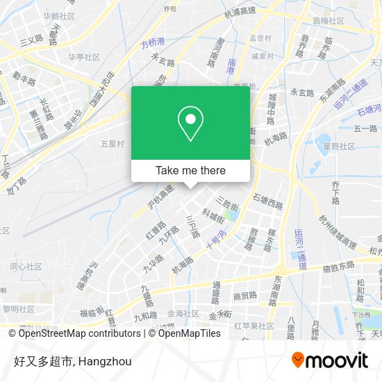 好又多超市 map