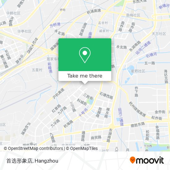 首选形象店 map