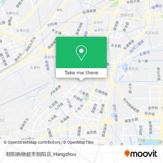朝阳购物超市朝阳店 map