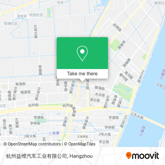 杭州益维汽车工业有限公司 map