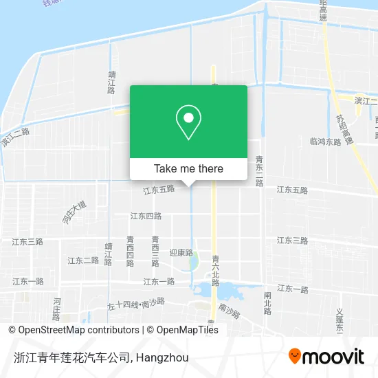 浙江青年莲花汽车公司 map
