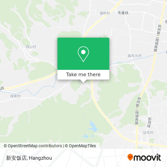 新安饭店 map