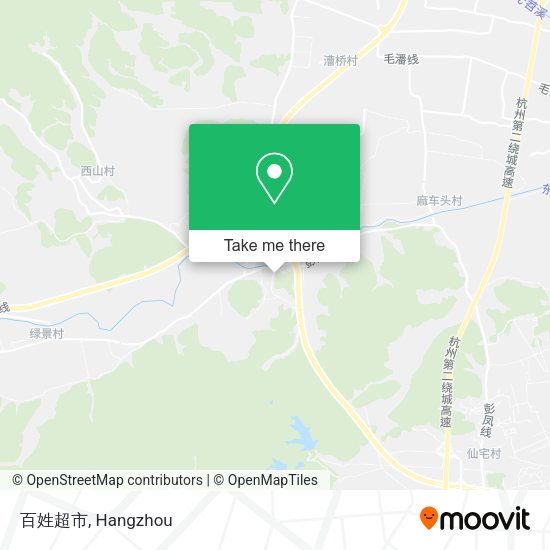 百姓超市 map