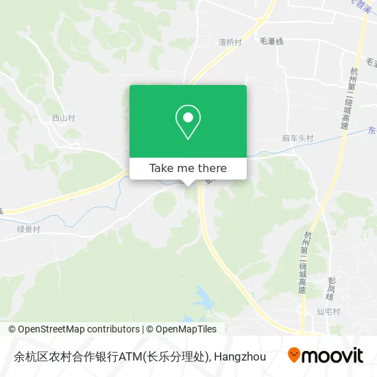 余杭区农村合作银行ATM(长乐分理处) map