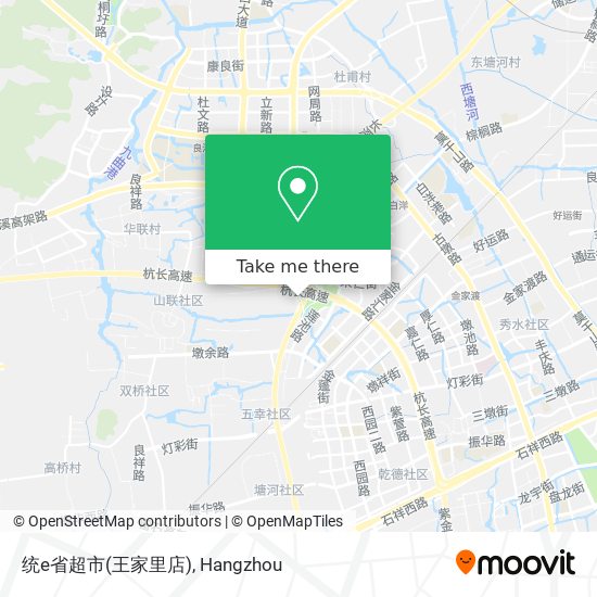 统e省超市(王家里店) map