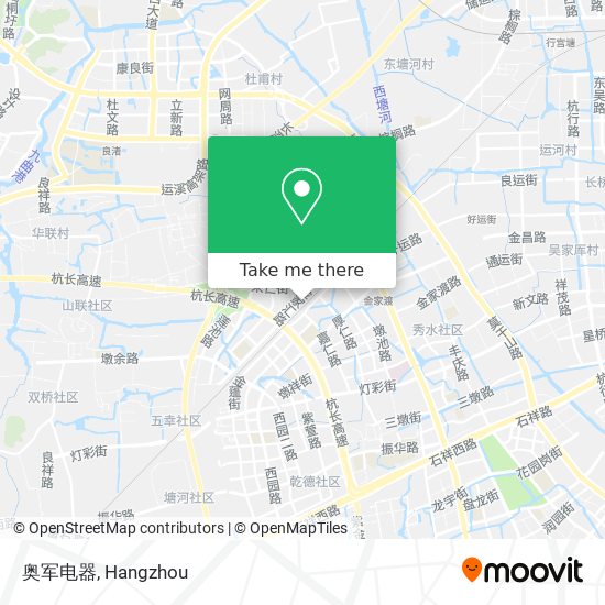 奥军电器 map
