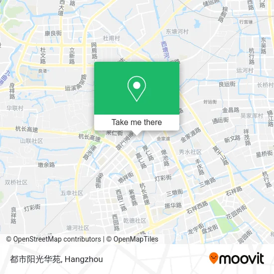 都市阳光华苑 map