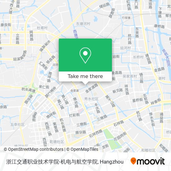 浙江交通职业技术学院-机电与航空学院 map
