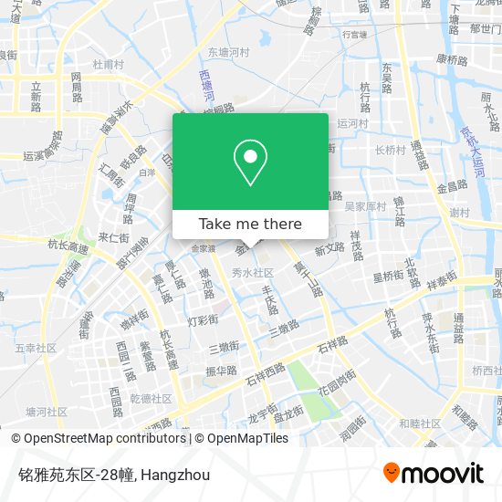 铭雅苑东区-28幢 map