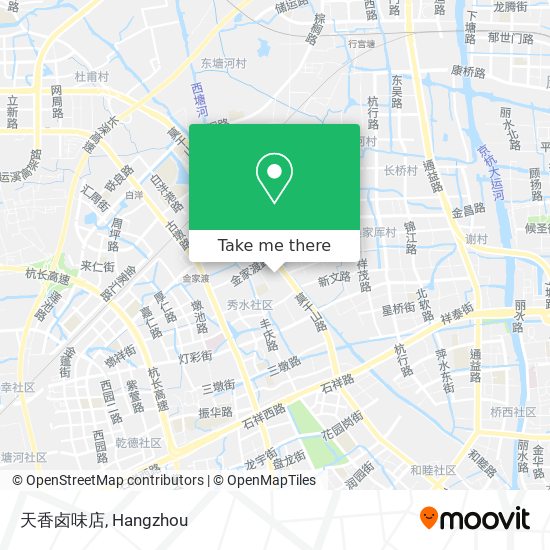 天香卤味店 map