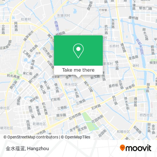金水蕴蓝 map
