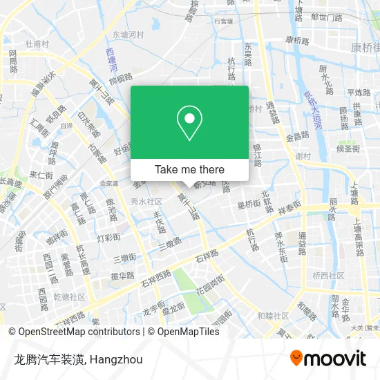 龙腾汽车装潢 map