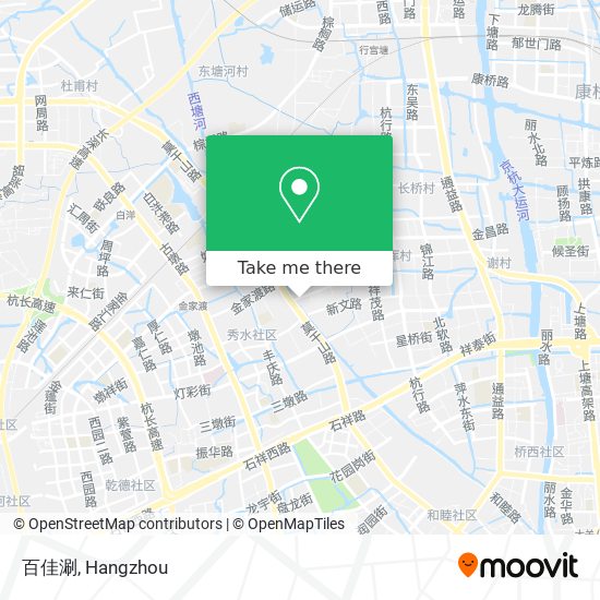 百佳涮 map