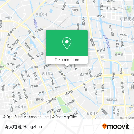 海兴电器 map