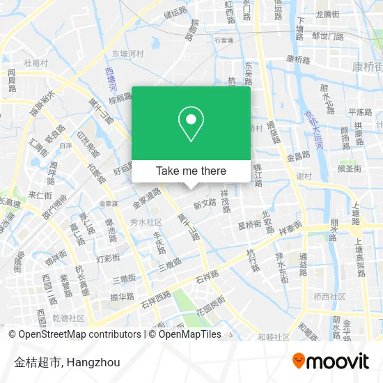 金桔超市 map