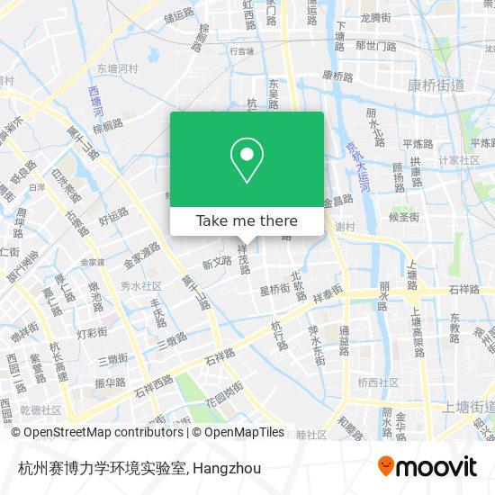 杭州赛博力学环境实验室 map
