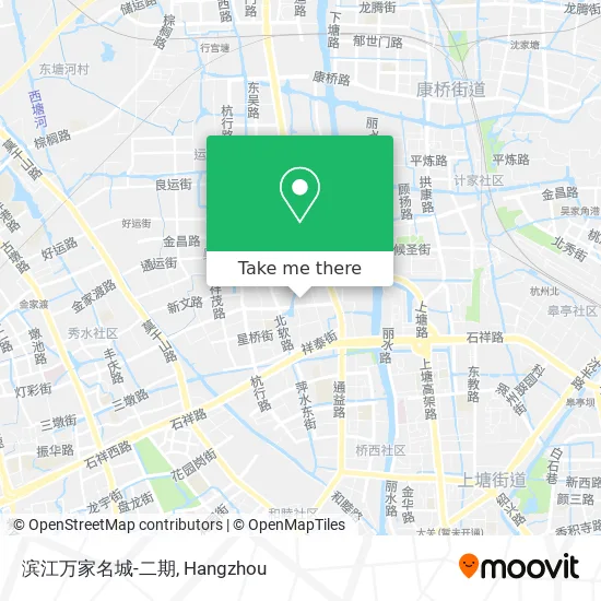 滨江万家名城-二期 map