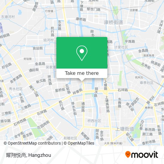 耀翔悦尚 map