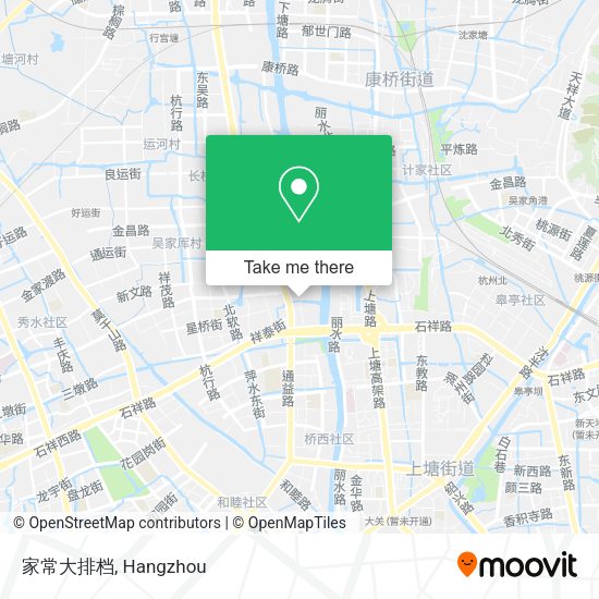家常大排档 map
