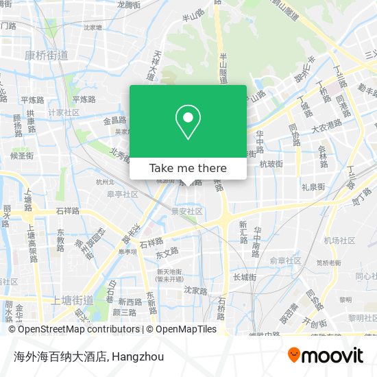 海外海百纳大酒店 map