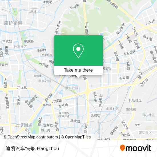 迪凯汽车快修 map