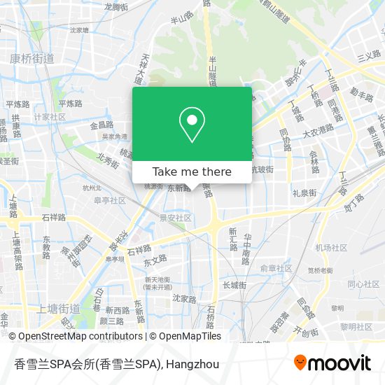 香雪兰SPA会所 map