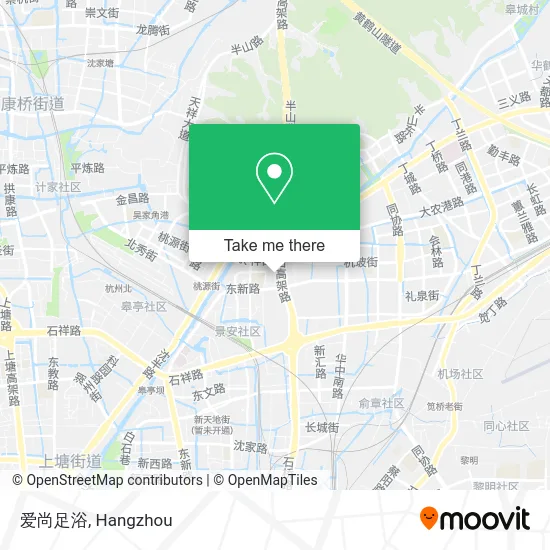 爱尚足浴 map