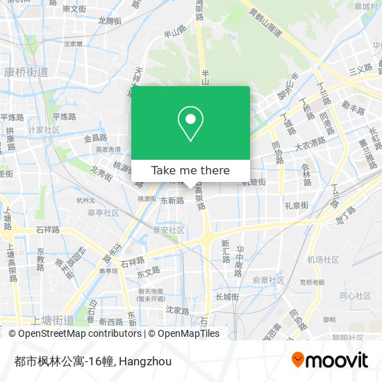 都市枫林公寓-16幢 map