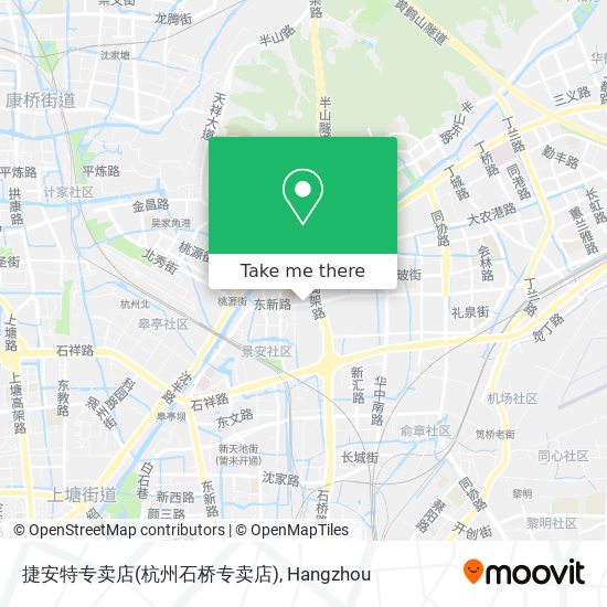 捷安特专卖店(杭州石桥专卖店) map