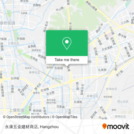 永康五金建材商店 map