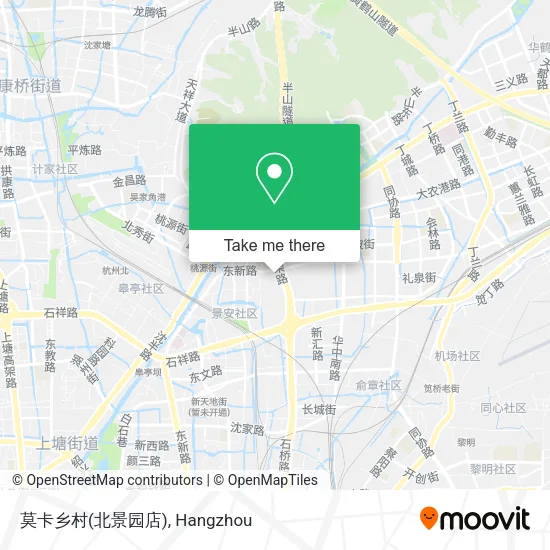 莫卡乡村(北景园店) map
