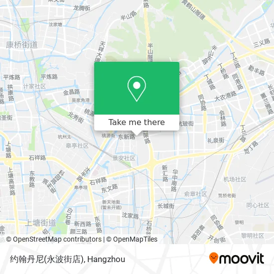 约翰丹尼(永波街店) map