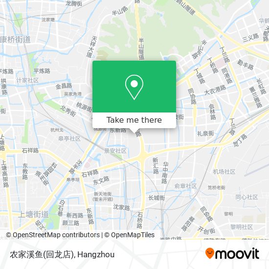 农家溪鱼(回龙店) map