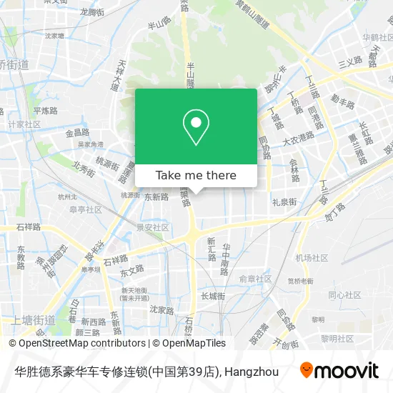 华胜德系豪华车专修连锁(中国第39店) map