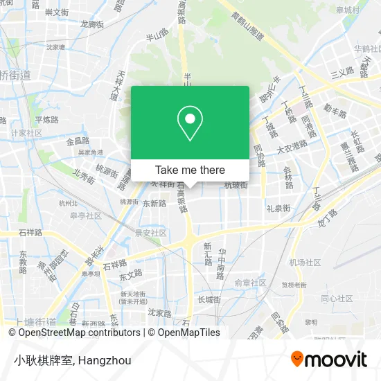 小耿棋牌室 map