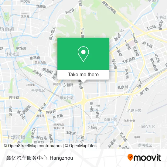 鑫亿汽车服务中心 map